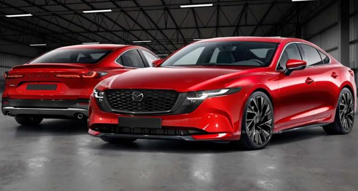 Следующую Mazda 6 «срисуют» с нового CX-5