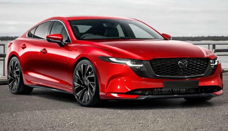 Mazda 6 четвертого поколения (рендер)