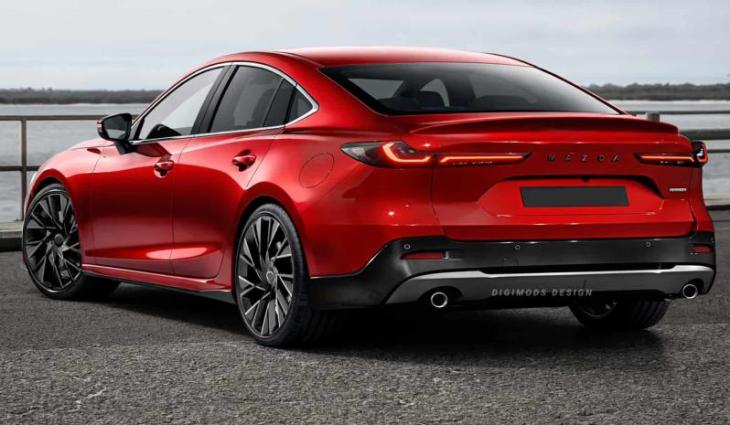 Mazda 6 четвертого поколения (рендер)