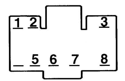Проверка проводимости регулятора зеркал заднего вида – модели Ford Probe