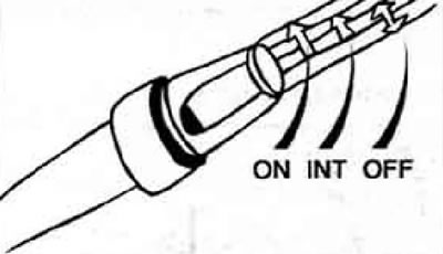 Стеклоочиститель заднего стекла