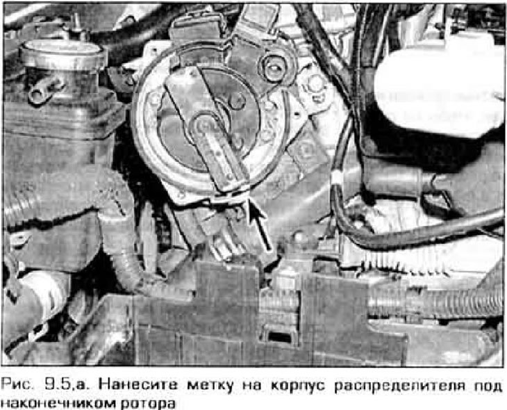 Распределитель зажигания — снятие и установка (Мазда Капелла 6 (626 ...