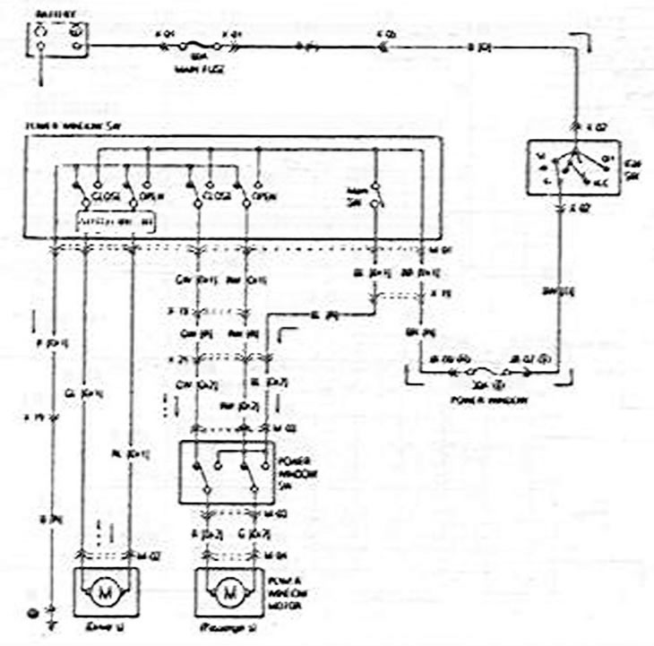 Автоматический подъем стекла (2 двери)
