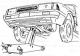 Правильное поднимание автомобиля
