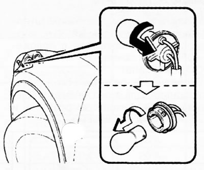 Передние указатели поворота