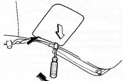 Задние габаритные фонари (на задней подъемной двери)