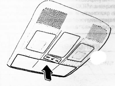 Верхний вещевой отсек предназначен для хранения очков или других аксессуаров. Для того чтобы…