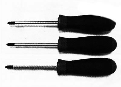 2. Крестовые отвертки