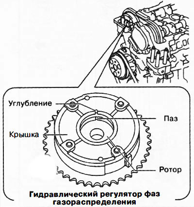 5. Пераканацца ў тым, што паза ротара і паглыбленне вечка фазавращателя супадаюць сябар з сябрам.