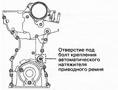 Болт №10 (указанной ниже последовательности затяжки) должен устанавливаться с новой шайбой.