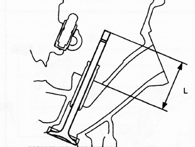 3. Проверите да ли је седиште вентила слегло. Да бисте то урадили, измерите висину избочења (дужина…