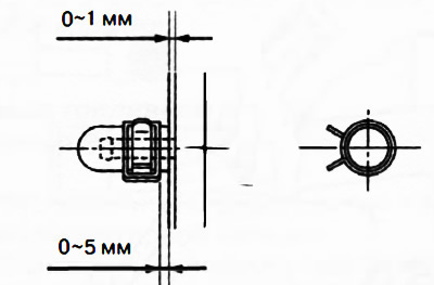 Монтирайте щепсела, както е показано на фигурата.