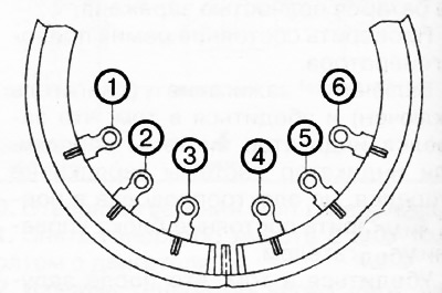 1. Sprawdź ciągłość między zaciskami, korzystając z poniższej tabeli. W przypadku stwierdzenia…
