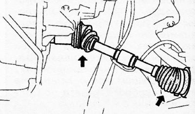 2. Проверить пыльники на наличие повреждений и трещин. При обнаружении любых дефектов заменить…