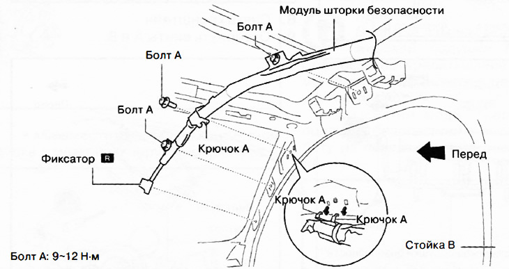 6. Помоћу равног одвијача пажљиво подигните уређај за закључавање, али га немојте уклањати.
