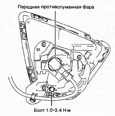 Затянуть болт.