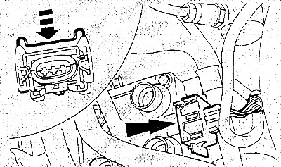 Проверить, сопротивление .первичной обмотки: для этого снять штекер, прижав металлическую скобу.