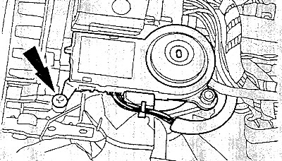 Открутить винты и вынуть приемную и передающую часть иммобилайзера с замка зажигания.