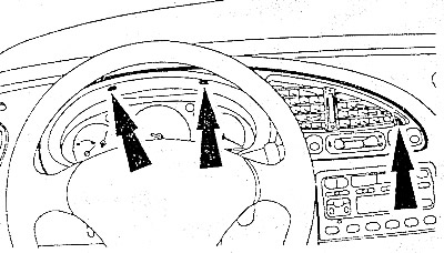 Открутить винты крепления козырька.