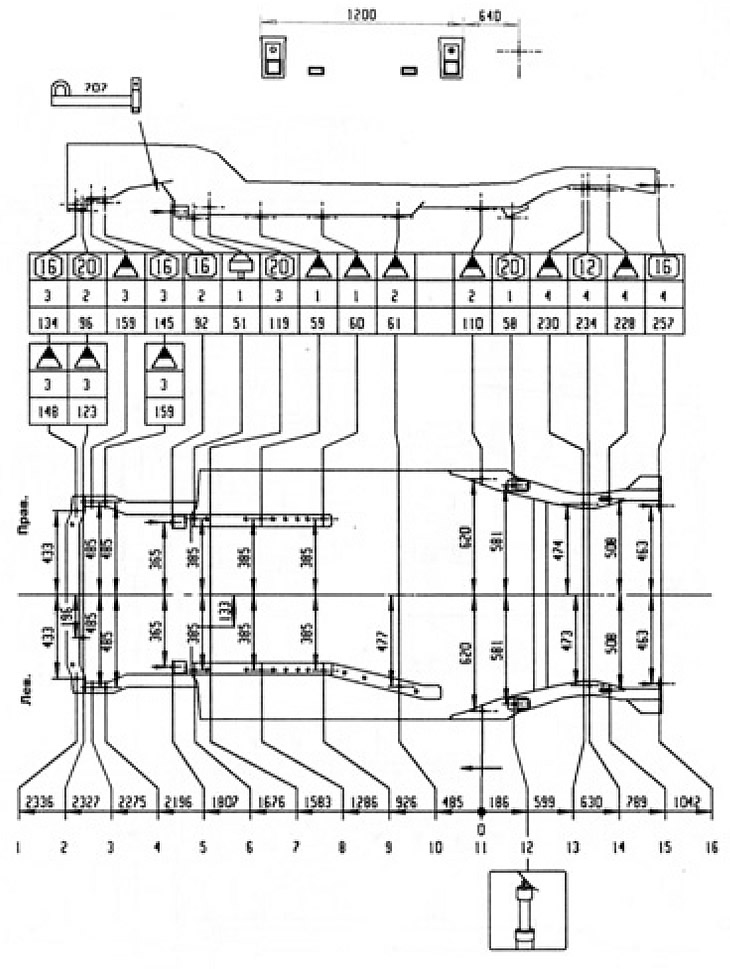 Днище Mazda 121