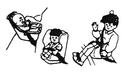 Удерживающее устройство для детей должно соответствовать весу и росту Вашего ребенка и быть…