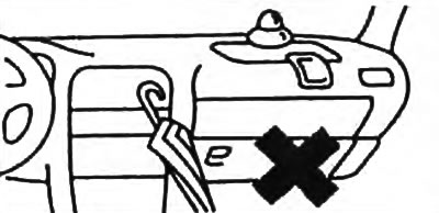 Более того, водитель и впереди сидящий пассажир не должны держать вещей в руках или на коленях.