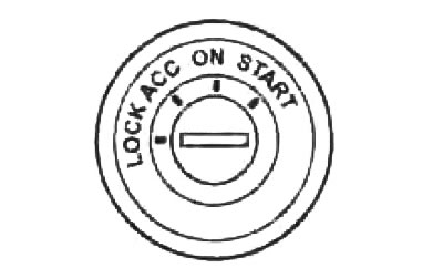 START: в этом положении осуществляется запуск двигателя.