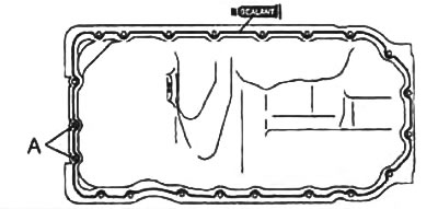 Толщина герметика — 2-3 мм