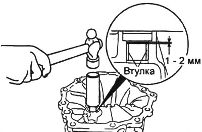 Задняя втулка.