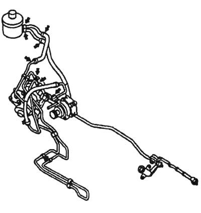 5 - насос усилителя рулевого управления.