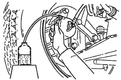 Передние дисковые тормоза.