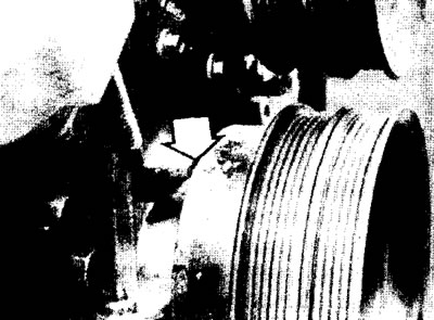 9.7b. Местонахождение установочных меток (модели V6)