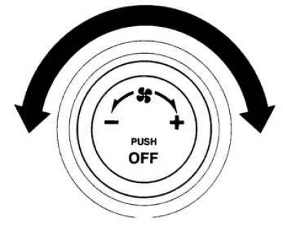 Fig. 1.109. Adjusting the fan speed