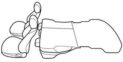 Fig. 1.125. Increasing the volume of the luggage compartment by folding the rear seat