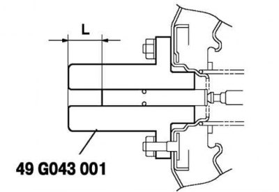 Fig. 6.24. Measuring the length of the pusher